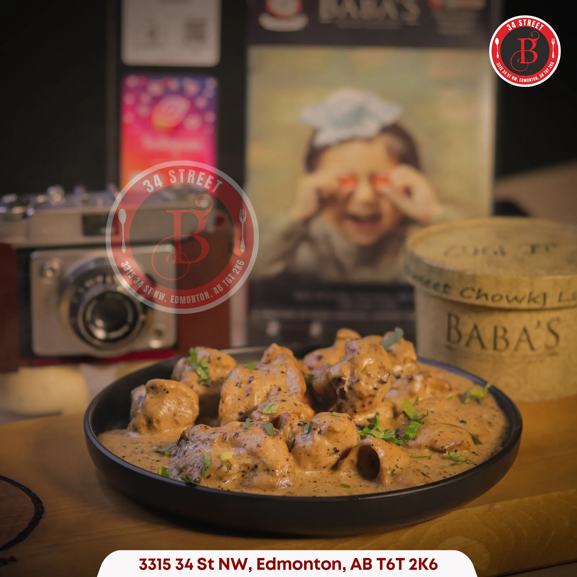 Kali Mirch Chicken — best black pepper chicken curry at Baba Chicken Edmonton